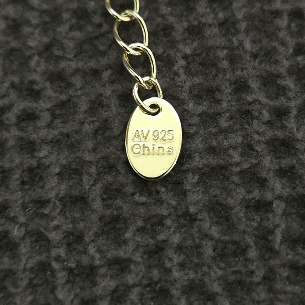 Argento Vivo Dainty Gold💛 Stationary Charms Necklace - NWT - Picture 9 of 15